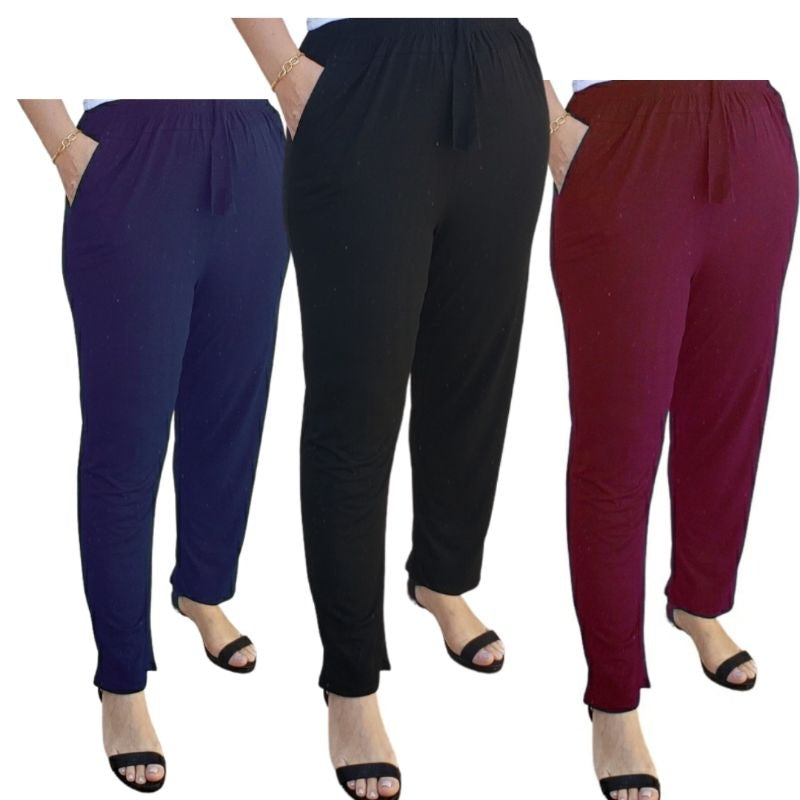 Calça Cintura Flexível