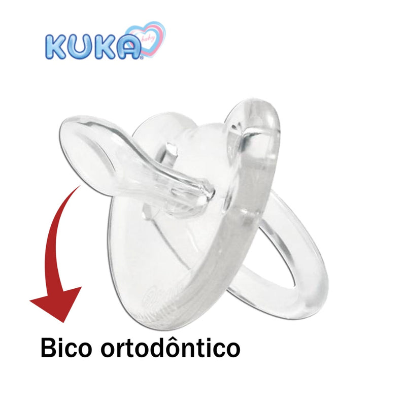 Chupeta Kuka 100% Silicone Ortodôntica